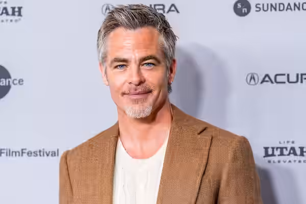 Chris Pine at the 2026 Sundance Film Festival