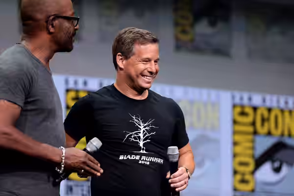 Andrew A. Kosove speaking at the 2017 San Diego Comic Con International, for "Blade Runner 2049", at the San Diego Convention Center in San Diego, California. P