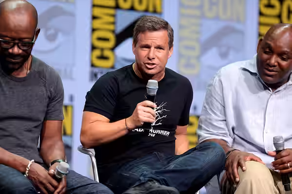 Andrew A. Kosove speaking at the 2017 San Diego Comic Con International, for "Blade Runner 2049", at the San Diego Convention Center in San Diego, California. P