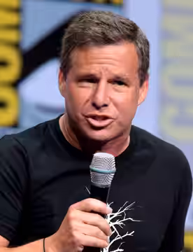 Andrew A. Kosove speaking at the 2017 San Diego Comic-Con International in San Diego, California.