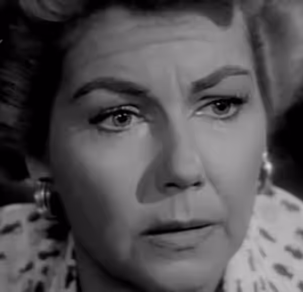 Jeanne Bates in the TV-series One Step Beyond, episode The Trap (cropped screenshot) (1960)