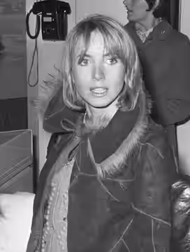 French actress Bulle Ogier, 1972.
