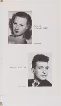 Contient : coupures de presse, programme. - Concerne: reprise du 16 septembre 1950 au Théâtre Sarah Bernhardt Langue : français