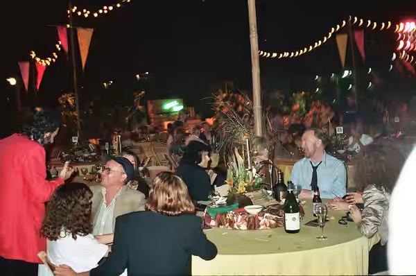 Party after the Premiere of the movie Air America on August 9, 1990. NOTE: Permission granted to copy, publish, broadcast or post any of my photos, but please c
