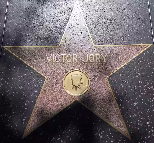 Victor Jory's star on the Hollywood Walk of Fame at 6605 Hollywood Blvd. (2010)