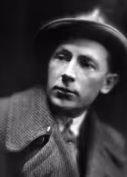 Friedrich Wilhelm Murnau. Photographie vom Atelier Eberth, 1922