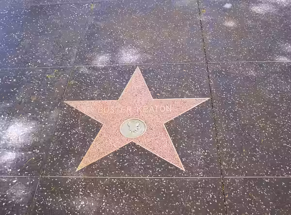 Buster Keaton star, 6619 Hollywood Boulevard (2007)