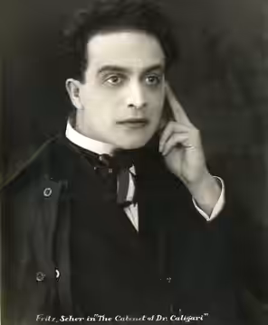 Fritz (Friedrich) Feher, silent film actor Subjects: actors (1922)