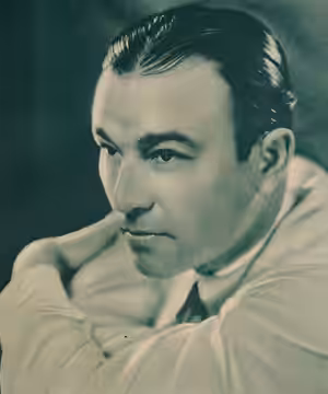 Portrait of film star Robert Armstrong