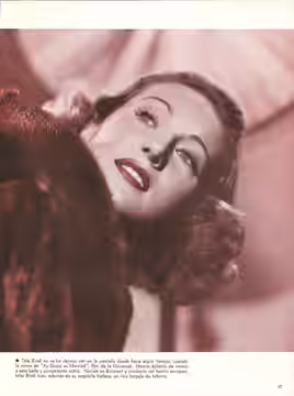 Publicity photo of Tala Birell for Argentinean Magazine. (Printed in USA) (1938)
