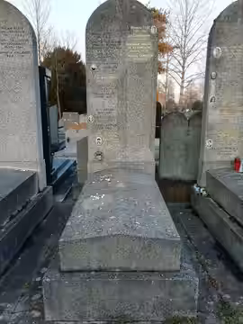 Tombe de Marcel Dalio au cimetière parisien de Bagneux. (2022)