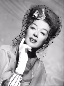 Actress Rosalind Russell