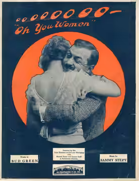Sheet music cover: "Oh, You Women" 1 vocal score (3 p.) ; 32 cm. Illustrated cover with images of Louise Huff and Ernest Truex. Oh, You Women! (Motion picture : (1919)