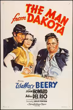 Poster for the 1940 film The Man From Dakota.