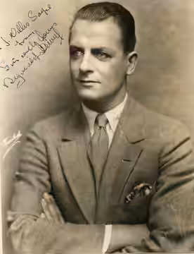 Reginald Denny, silent film actor Subjects: actors (1907)