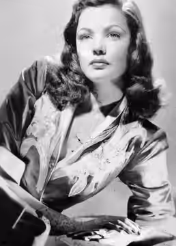 Gene Eliza Tierney amerikai színésznő. (1943)