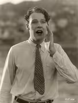 Film actor Lane Chandler. Subjects (LCTGM): actors, motion pictures (1928)