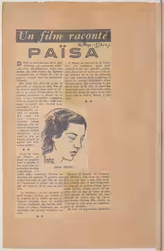 Sujet : Paisà (film) Contient : coupures de presse Langue : français (1947)