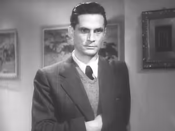 Francesco Grandjacquet in una scena del film italiano Roma città aperta (1945)