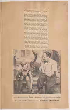 Sujet : Germania, anno zero (film) Contient : coupures de presse Langue : français (1949)