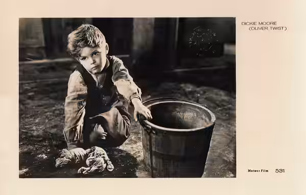 Dickie Moore in Oliver Twist