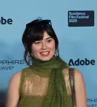 Ruby Cruz, actor, at the 2025 Sundance Film Festival for the movie By Design.