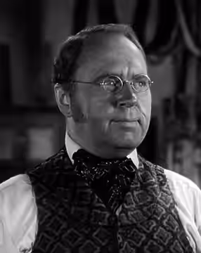 american actor Howard Freeman (1899-1967) in Abilene Town (1946)