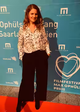 actress Claudia Plöckl attends the Max Ophüls reception during the filmfestival Berlinale 2020