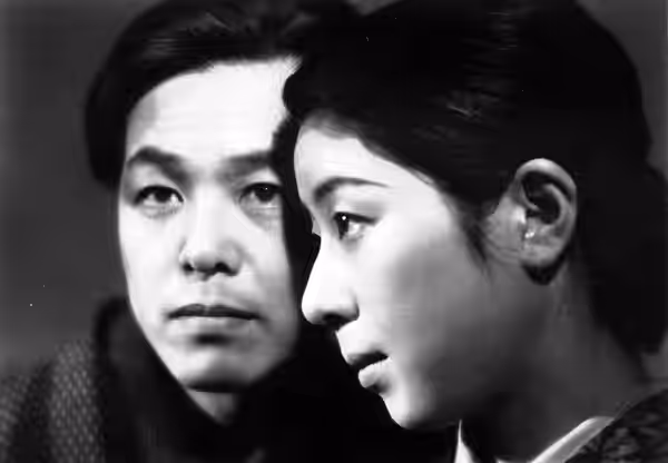 Shin'ichi Himori and Yoshiko Tsubouchi in Hitori musuko (1936)