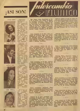 Novelas de la Pantalla, de 1945.