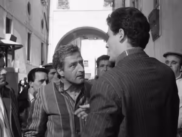 scena dal film I soliti ignoti (1958)