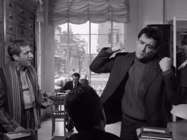 scena dal film I soliti ignoti (1958)
