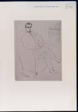 Sujet : Auric, Georges (1899-1983) -- Portraits (1925)