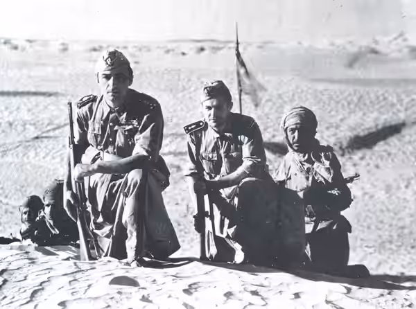 Fosco Giachetti, Antonio Centa e Cesare Polacco ne Lo squadrone bianco (Genina, 1936) (2016)