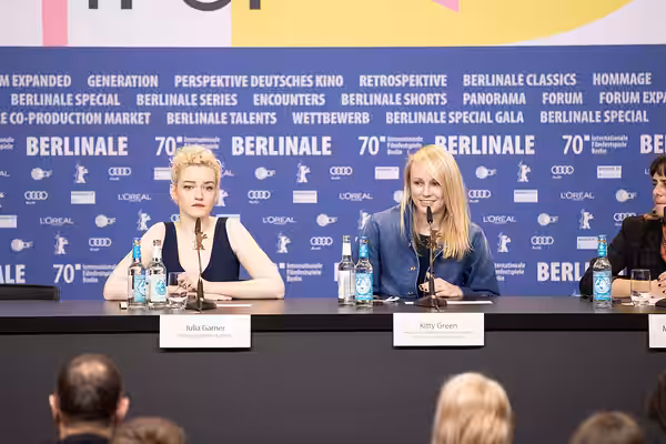 Actress Julia Garner at the Berlinale 2020