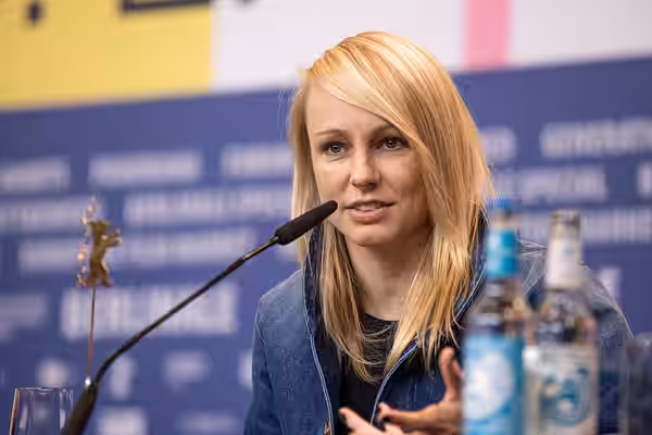 Film director Kitty Green at the Berlinale 2020