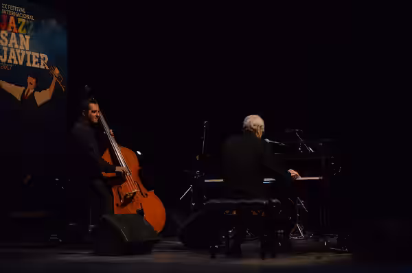 Michel Legrand, concierto de clausura de la XX edición del Festival Internacional de Jazz de San Javier (30 de julio de 2017)