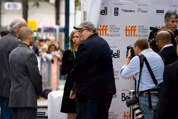 At the premiere of "The Men Who Stare at Goats", directed by Grant Heslov, during the Toronto International Film Festival, 2009.