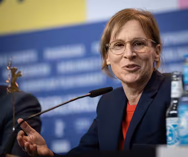 Film director Kelly Reichardt at the Berlin Film Festival 2020