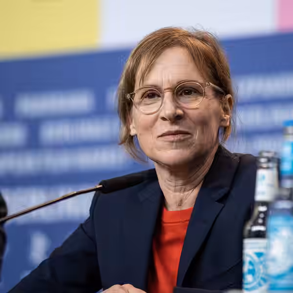 Film director Kelly Reichardt at the Berlin Film Festival 2020