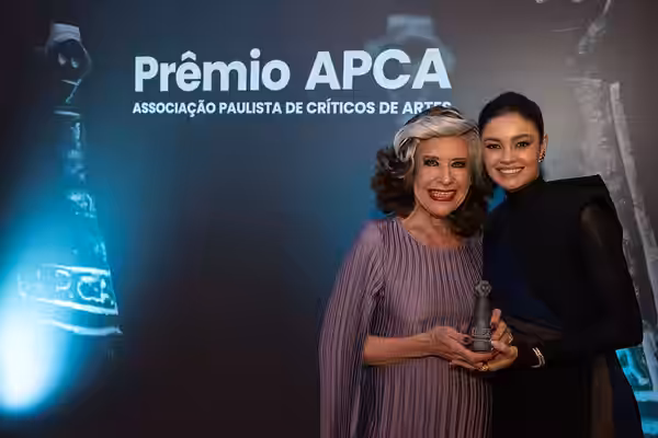 Cerimônia de entrega dos troféus do Prêmio APCA (Associação Paulista de Críticos de Artes) no Teatro Sérgio Cardoso, em São Paulo, na noite de 2 de julho de 202 (2024)