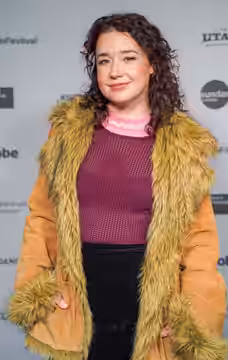 Sarah Steele at Crisis Actor premiere during the 2026 Sundance Film Festival