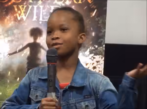 Quvenzhané Wallis at Beasts of the Southern Wild Q &amp; A at Angelika Dallas in 2012