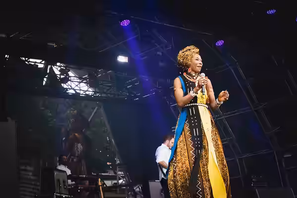 Fatoumata Diawara from Mali Wide Awake Festival in May 2022