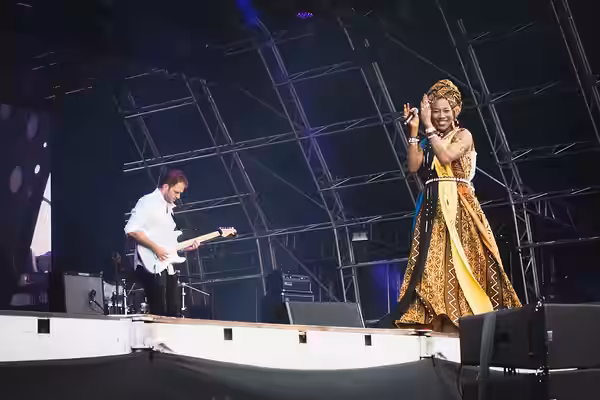 Fatoumata Diawara from Mali Wide Awake Festival in May 2022