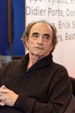 Richard Bohringer en dédicace lors du salon du livre 2012.