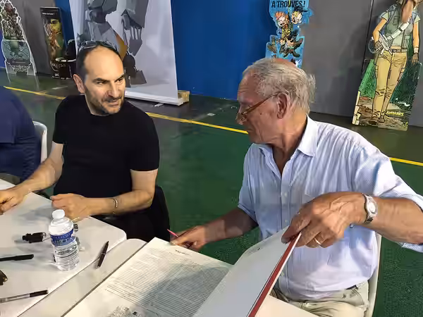 Christophe Arleston et Jean Van Hamme. 2016