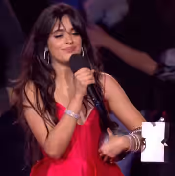 Camila Cabello Accepts Best Artist award at the 2018 European Music Awards in Bilbao!