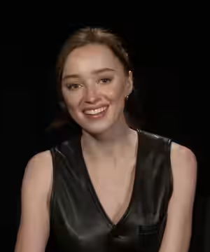Phoebe Dynevor during an interview in 2023