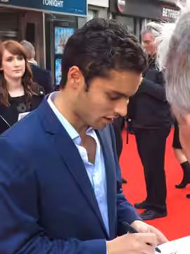 Sebastian de Souza attending the premiere of Plastic at the Odeon Leicester Square, London. (2014)